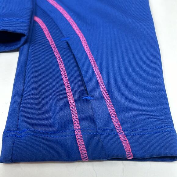 Saucony Women's Blue Quarter Zip Activewear Pullover Top Size Medium - Picture 13 of 15